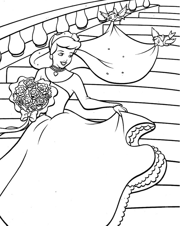 Coloriage Princesse Imprimer Gratuit