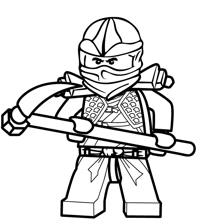 Coloriage Ninjago 2