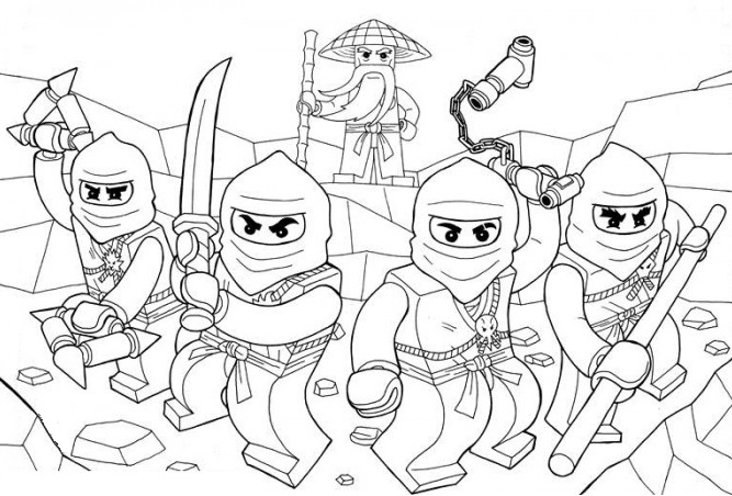 ninjago season 4 coloring pages - photo #9