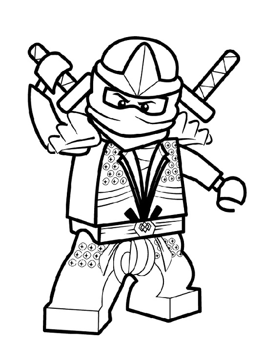 Dessin de Ninjago %C3%A0 colorier 2