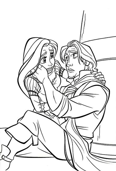 Raiponce Coloriage En Ligne