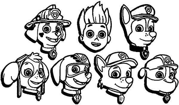 Coloriage Camion Pat Patrouille