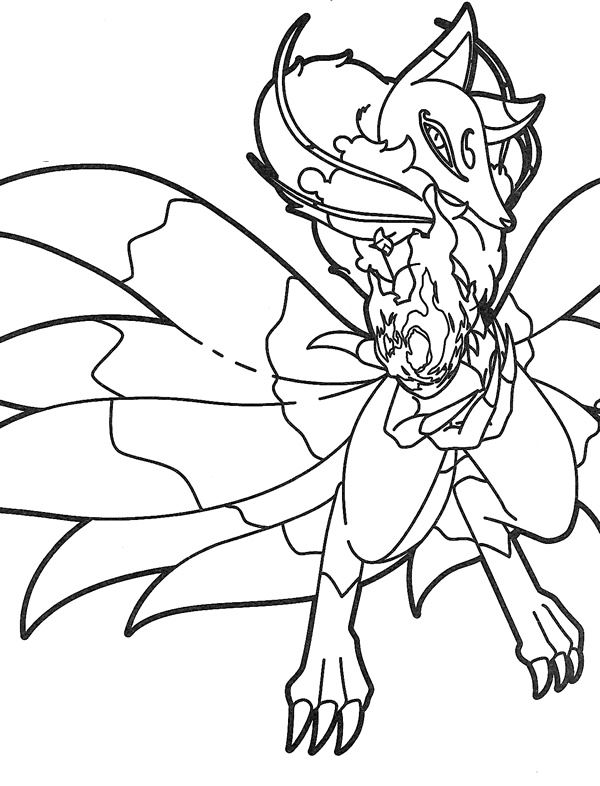 Coloriage Yo Kai Watch Gratuit