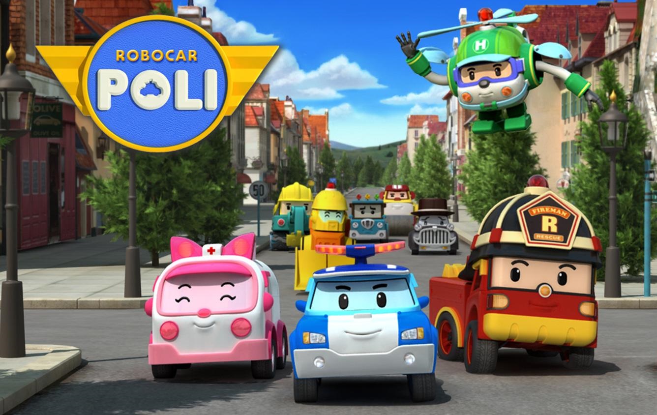 Coloriage Roy Robocar Poli
