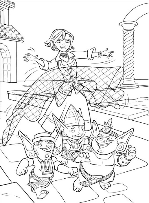 Coloriage Elena D Avalor A Imprimer