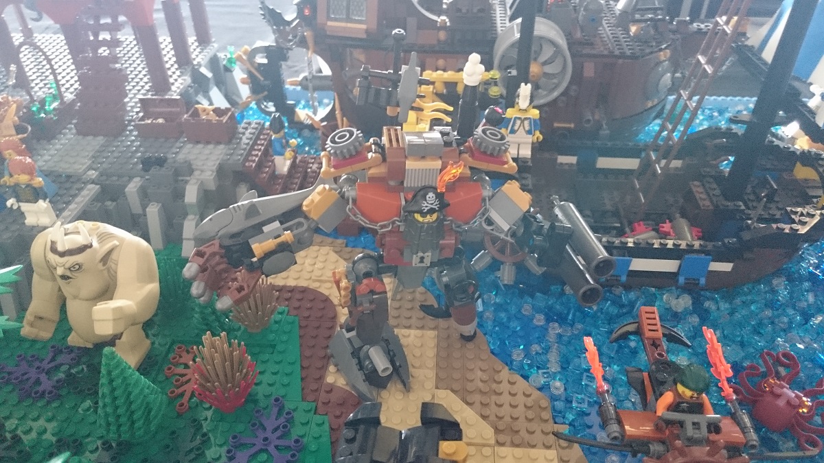 Lego MOC – Exposition Briqu expo Lyon Lego MOC – Exposition Briqu expo Lyon Barbe d acier de La