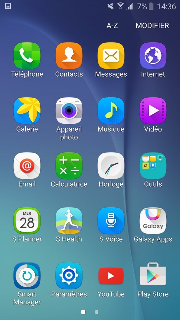 Screenshot Galaxy S6 - 2