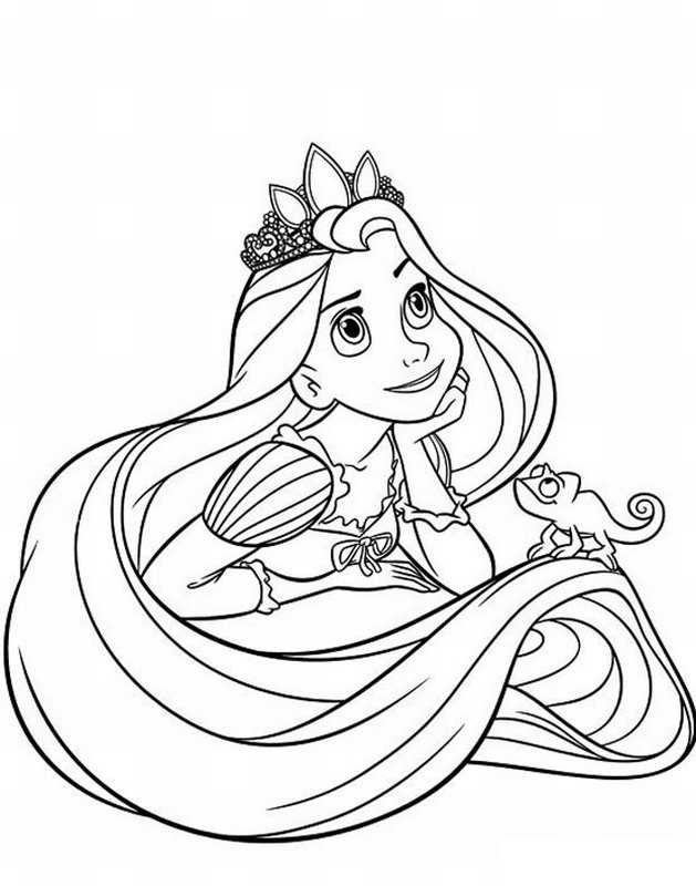 Coloriage princesse à imprimer (Disney, Reine des Neiges, ...)