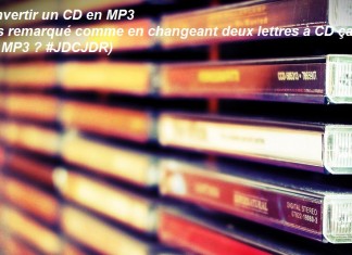 Comment convertir un CD audio en MP3