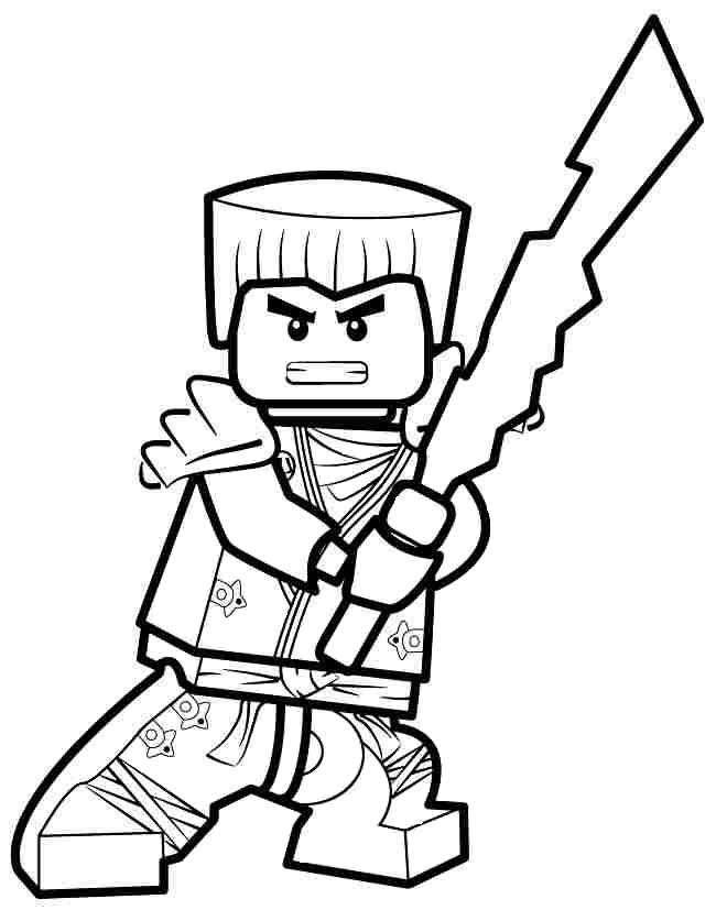 Coloriage Et Dessin De Ninjago A Imprimer