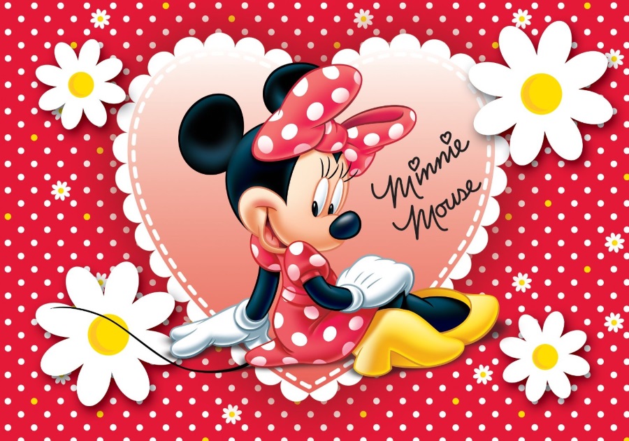 Tete de sales minnie a imprimer