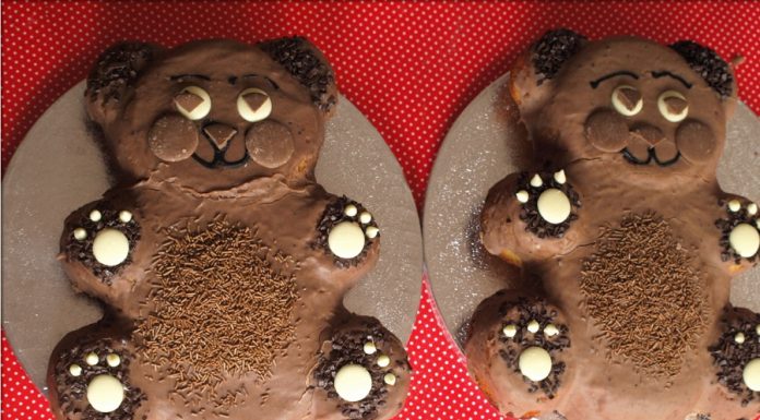 Gâteau d'anniversaire de jumeaux, pour le rendez-vous teammultiples sur les anniversaires de jumeaux !