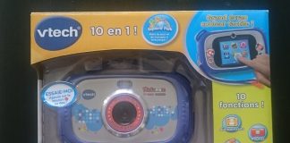 Kidizoom Touch Connect test et avis de l’appareil photo numérique pour enfants de Vtech