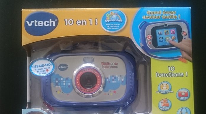 Kidizoom Touch Connect test et avis de l’appareil photo numérique pour enfants de Vtech