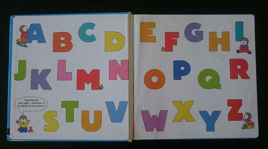 L’apprentissage de l’alphabet – Abécédaire de Tchoupi - 2