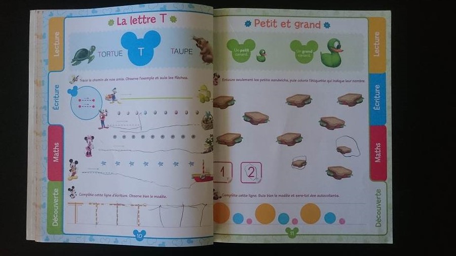 L’apprentissage de l’alphabet – Ma méthode pour les twins - J'apprends avec la Maison de Mickey - 2