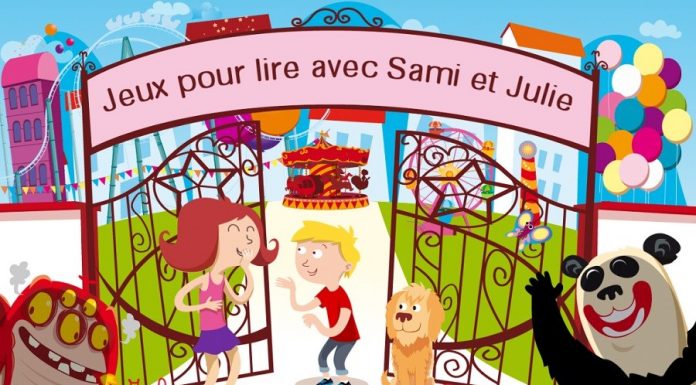 Test et avis de l’application de lecture Sami et Julie - Accueil du jeu