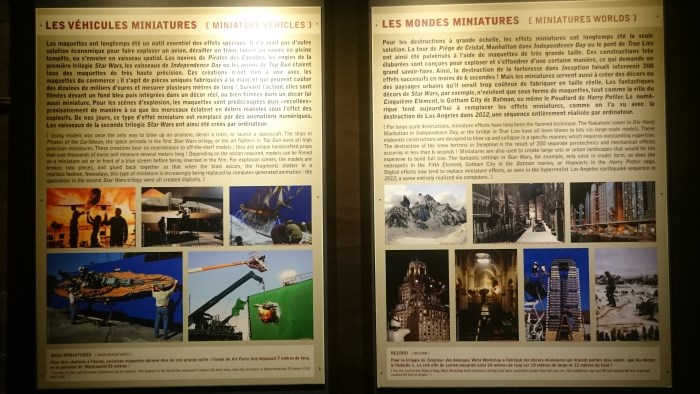 Musée miniature et cinéma de Lyon - Explications sur les véhicules et objets miniatures