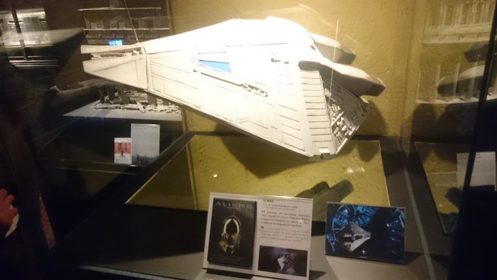 Musée miniature et cinéma de Lyon - Maquette d'un vaisseau du film Alien