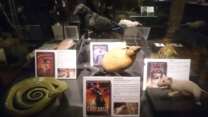 Musée miniature et cinéma de Lyon - Maquettes de différents objets des films Indiana Jones, Doom ou Harry Potter