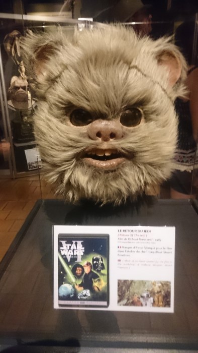 Musée miniature et cinéma de Lyon - Masque d'un Ewok de Star Wars