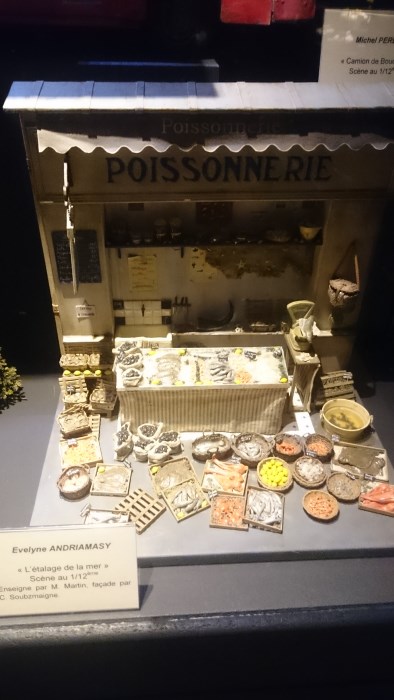 Musée miniature et cinéma de Lyon - Miniature d'une poissonnerie
