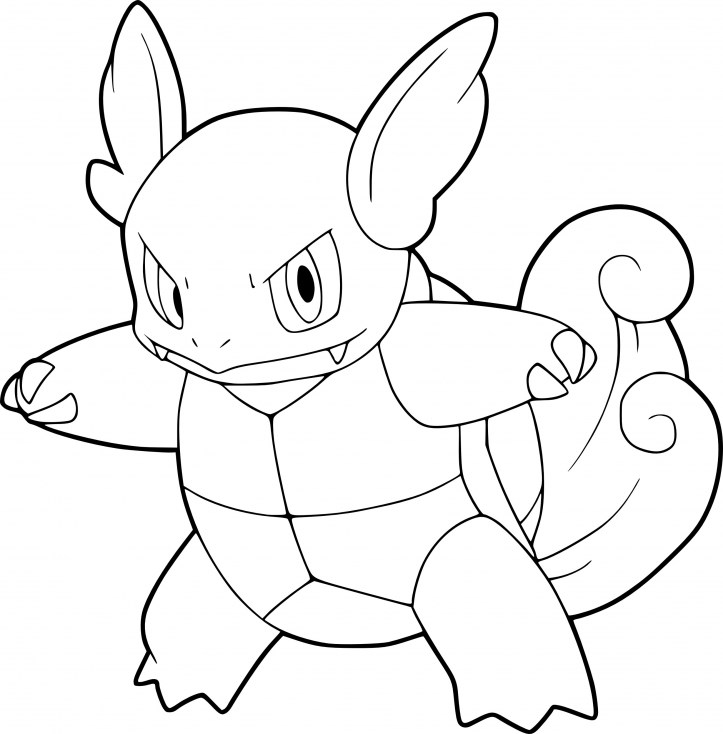 Coloriage Pokemon (Dessins de Pikachu, Sacha, Bulbizarre…)