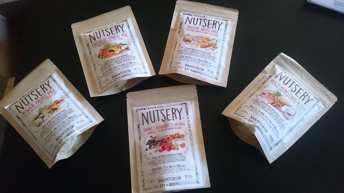 Nutsery.com test et avis de ce site gourmand - Les mélanges testés