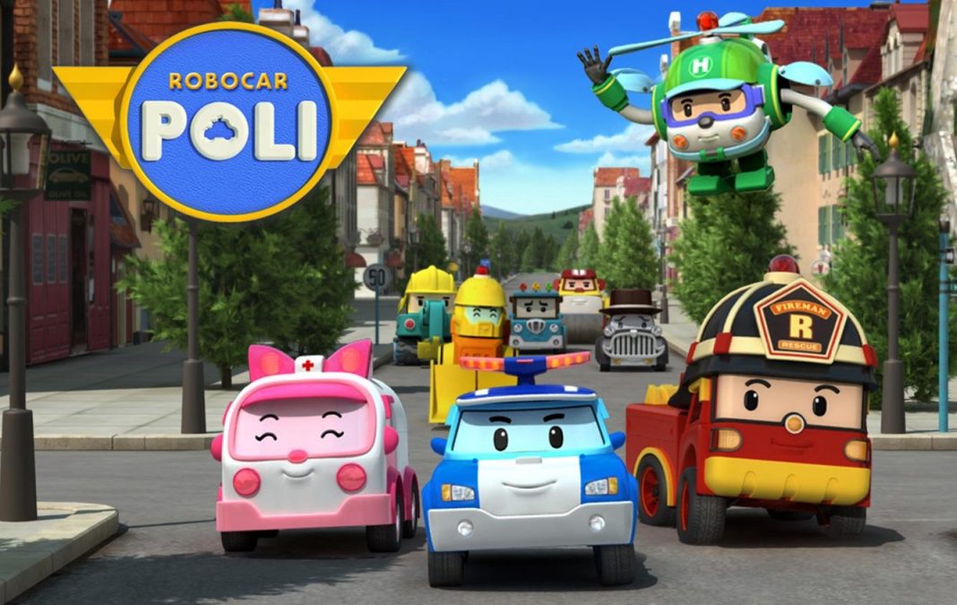 Coloriage et dessin à imprimer Robocar Poli (Roy, Héli...)