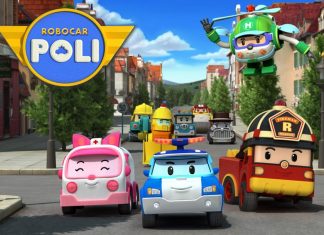 Coloriage et dessin à imprimer Robocar Poli (Roy, Héli...)