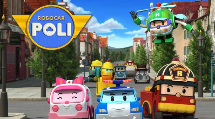 Coloriage et dessin à imprimer Robocar Poli (Roy, Héli...)