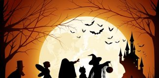 Coloriages Halloween (citrouille, sorcière, squelette, vampire…)