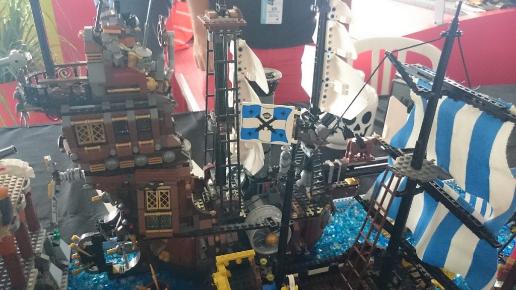 Lego MOC – Exposition Briqu’expo à Lyon - Bateau pirate