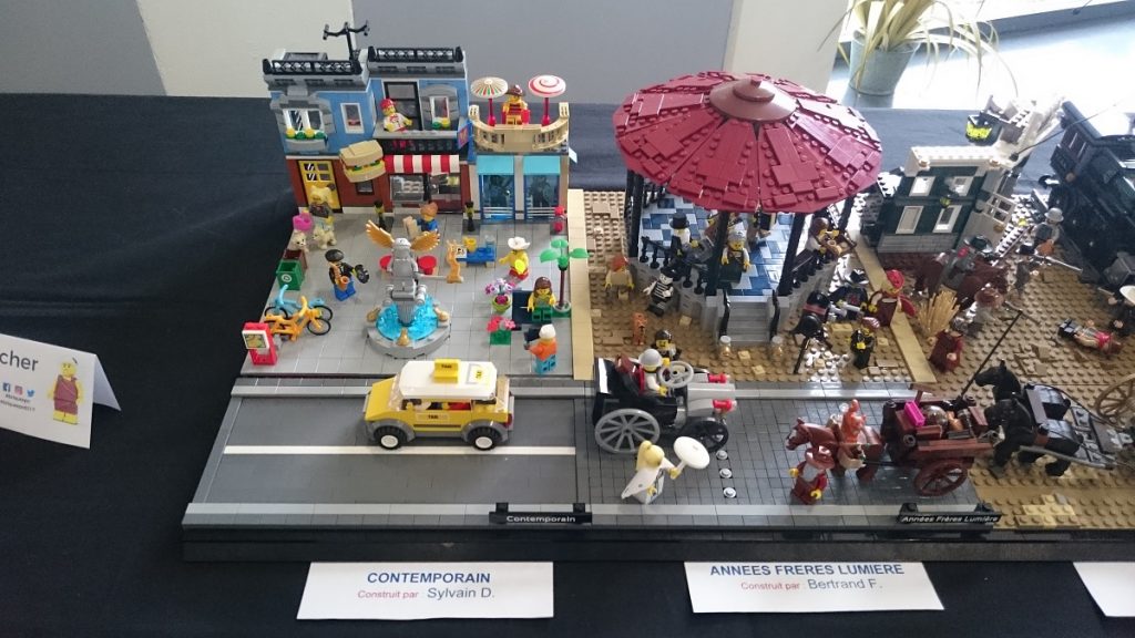Lego MOC – Exposition Briqu’expo à Lyon - Frères Lumière et contemporain