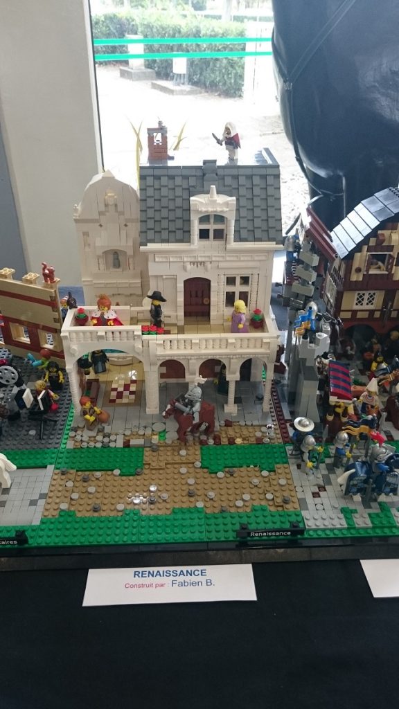 Lego MOC – Exposition Briqu’expo à Lyon - Renaissance