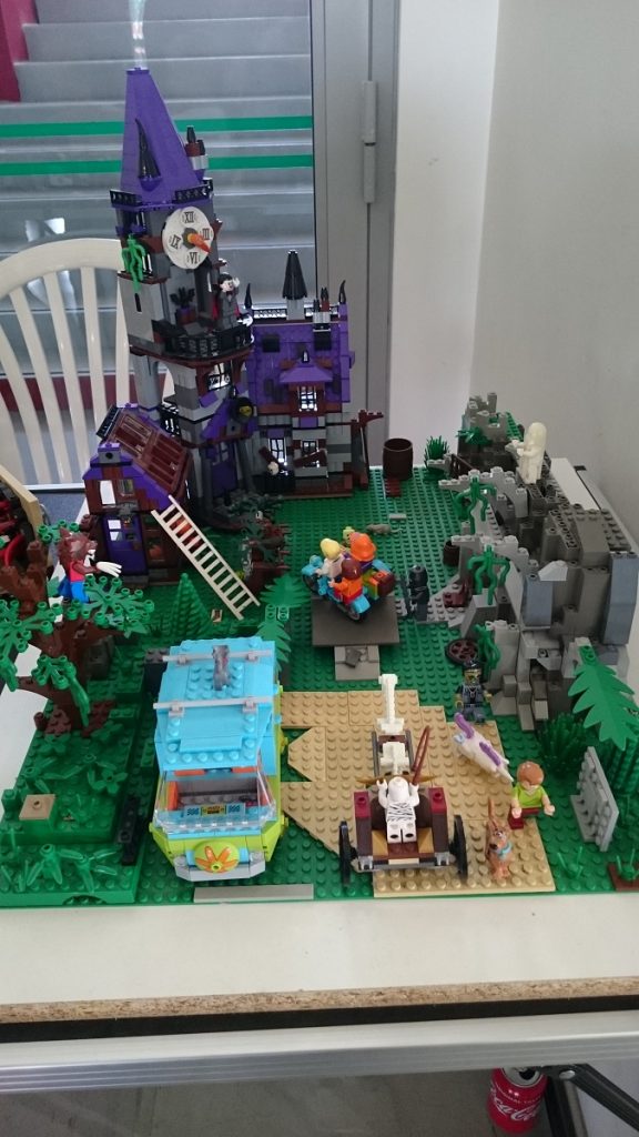 Lego MOC – Exposition Briqu’expo à Lyon - Scène Scooby Doo 1