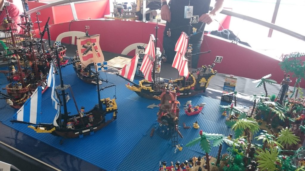 Lego MOC – Exposition Briqu’expo à Lyon - Scène de pirates