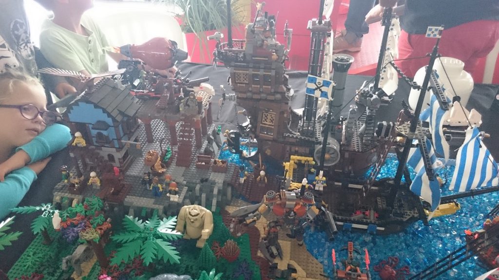 Lego MOC – Exposition Briqu’expo à Lyon - Scène de pirates