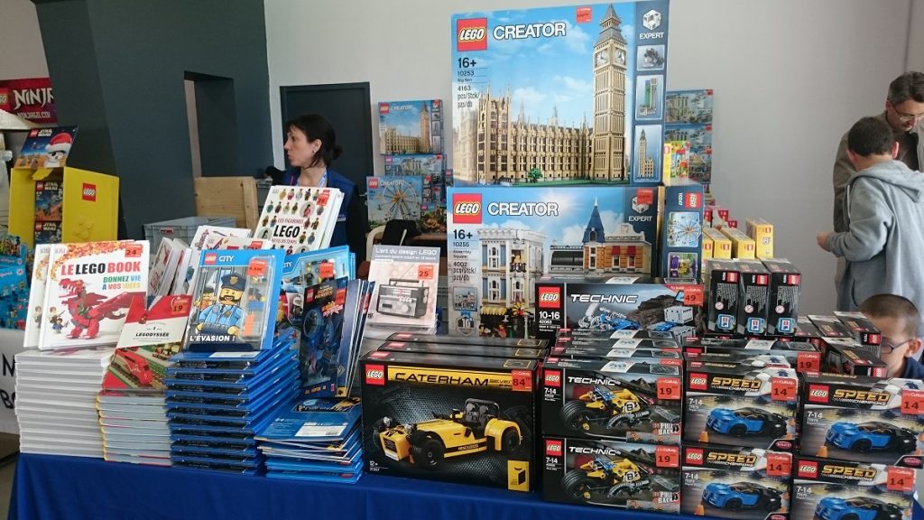 Lego MOC – Exposition Briqu’expo à Lyon - Stand Cultura 1