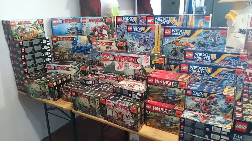 Lego MOC – Exposition Briqu’expo à Lyon - Stand Cultura 2