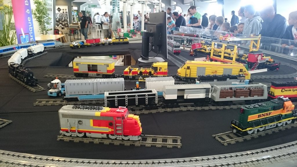 Lego MOC – Exposition Briqu’expo à Lyon - Train Lego 3