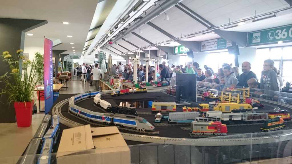 Lego MOC – Exposition Briqu’expo à Lyon - Train Lego