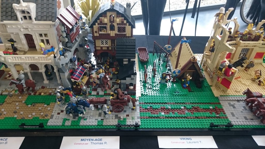 Lego MOC – Exposition Briqu’expo à Lyon - Vikings et Moyen-âge