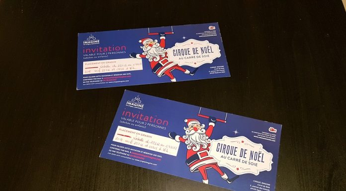 Concours invitations cirque Imagine