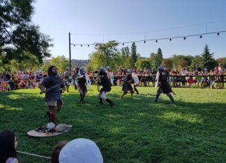 Campement viking à Lyon - Présentation d'un campement et des coutumes viking