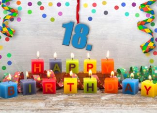 Conseils pour fêter un anniversaire de 18 ans