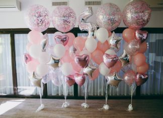 Anniversaire 8 ans - ballon lettre - idées décoration
