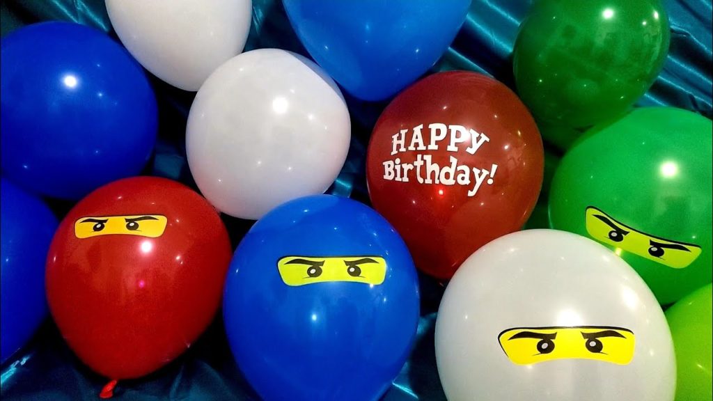 Ballon ninjago anniversaire enfant