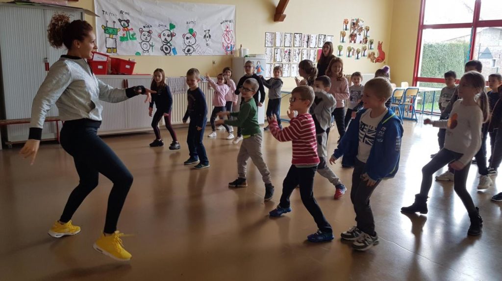 Activité danse en centre de loisirs