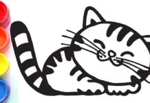 Coloriage chaton à imprimer gratuitement